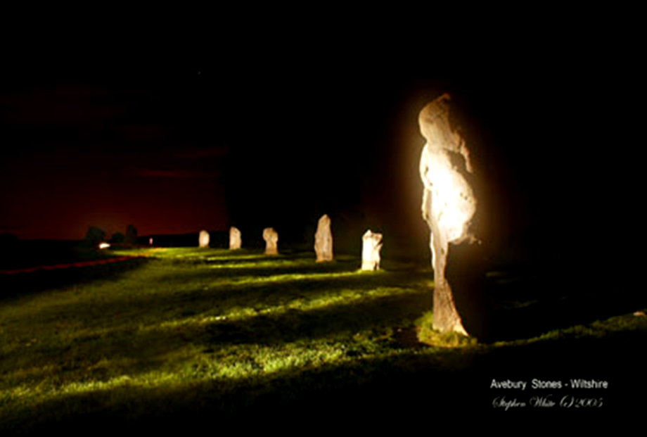 Avebury stones angel